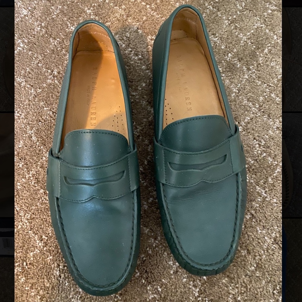 Ralph Lauren Leather Driver Shoe